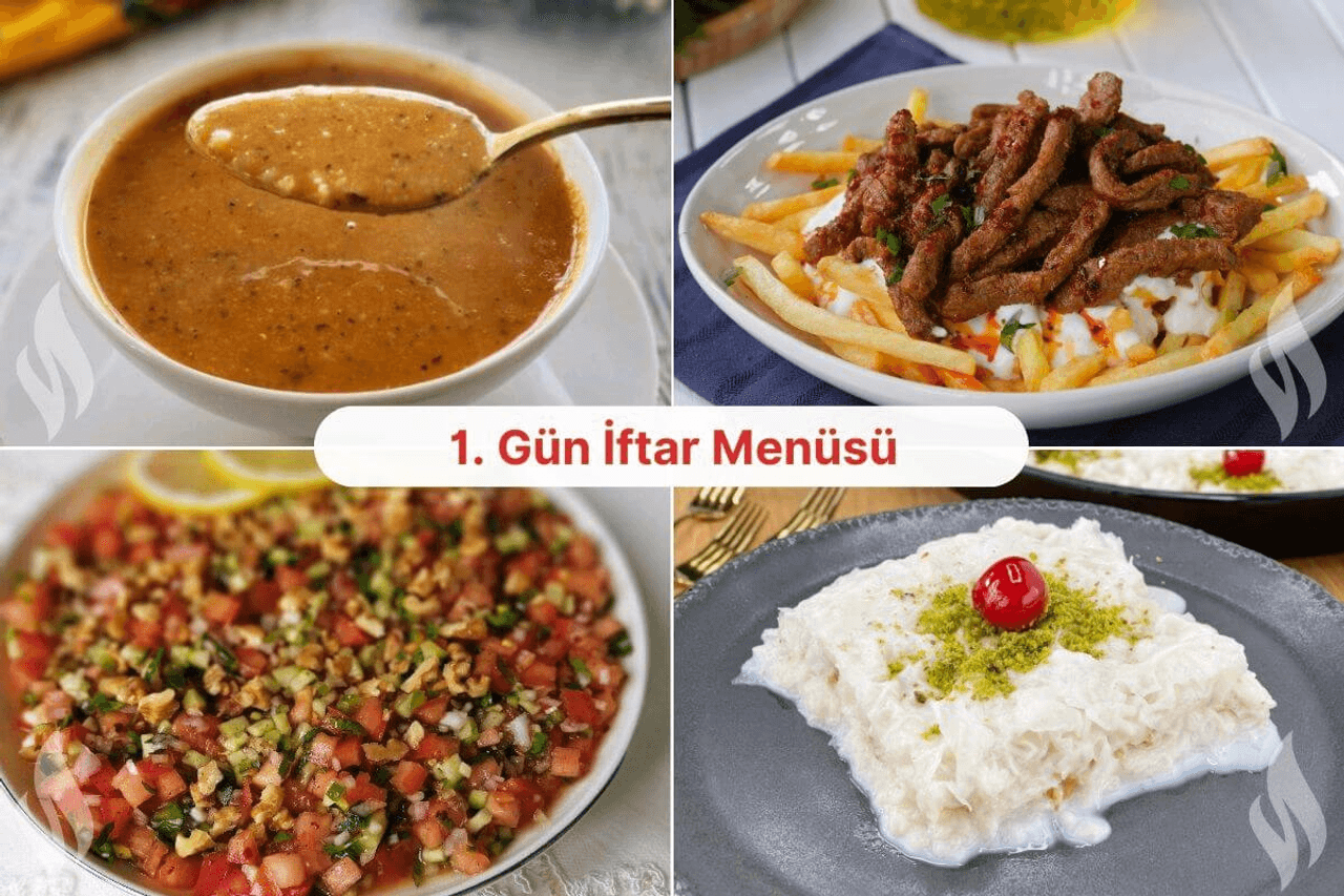 İftar Menü Önerisi